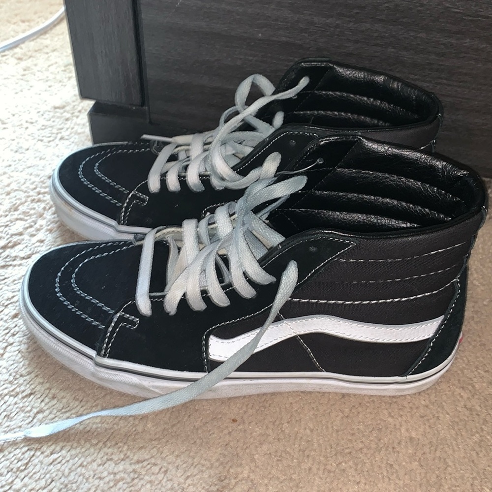 High Top Black Vans